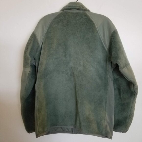 Polartec Soft Fleece Green Cold Weather Jacket Sm - Picture 3 of 12
